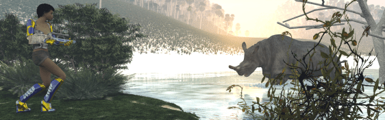 Raevin and Brontotherium II